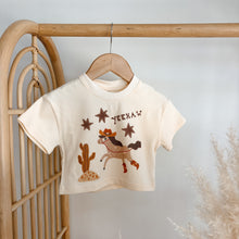 Load image into Gallery viewer, 'Yeehaw' Slouch Tee - Buttermilk