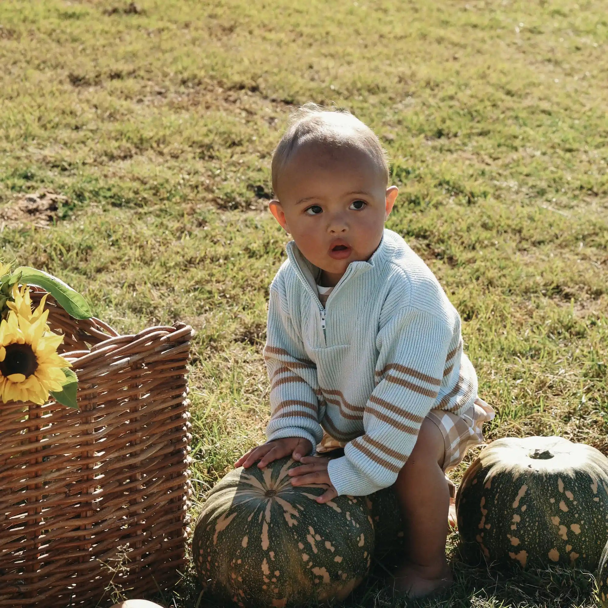 Quarter Zip Knit