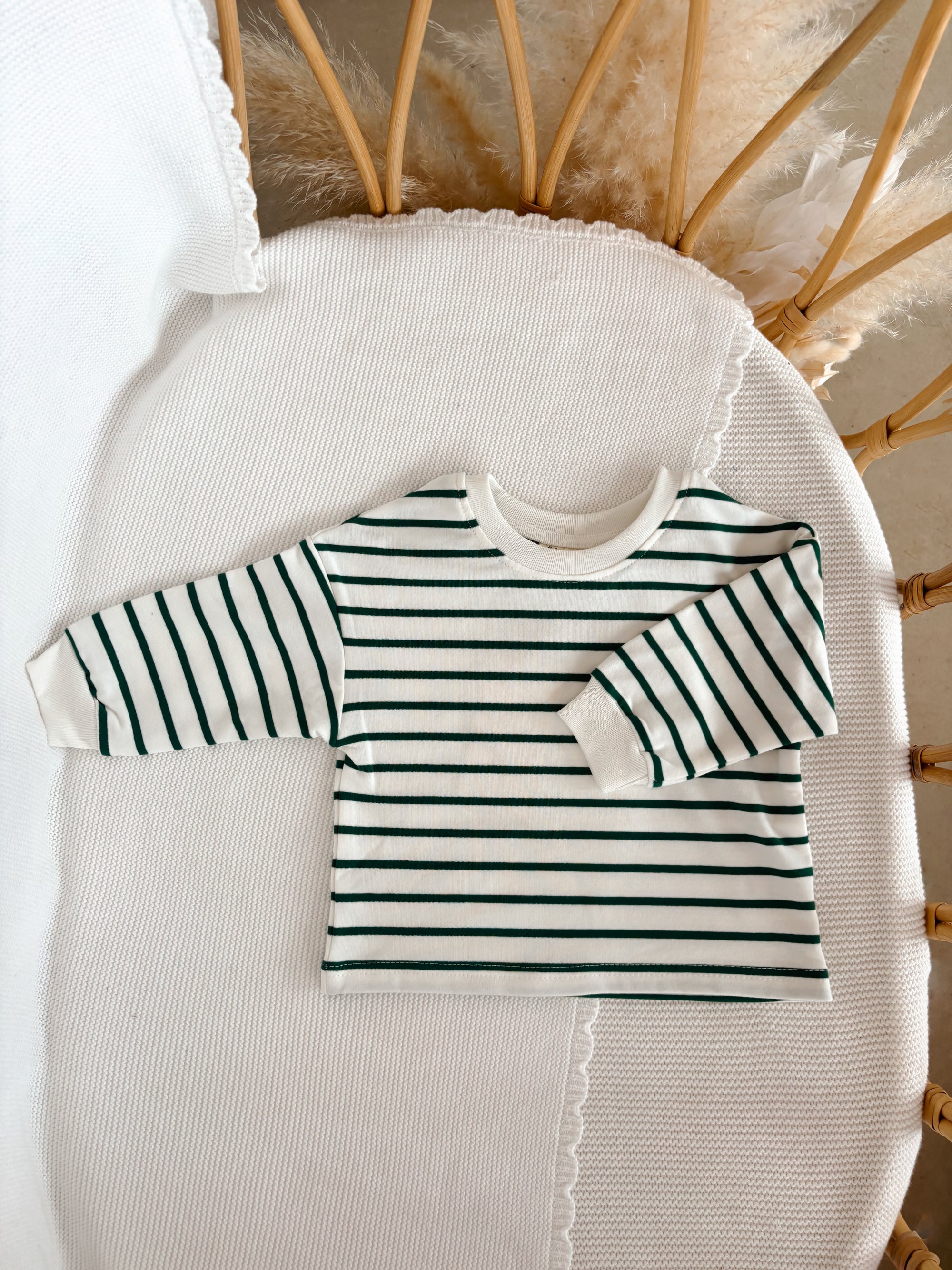 Stripe Long Sleeve - Forest