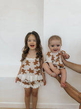 Load image into Gallery viewer, Gingerbread Knit Set - Short Sleeve