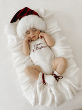 Load image into Gallery viewer, &#39;My First Christmas&#39; Singlet Knit Romper