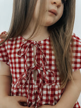 Load image into Gallery viewer, Red Gingham Dress