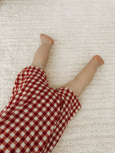 Load image into Gallery viewer, Red Gingham Playsuit