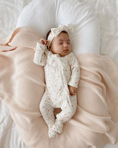 Long Sleeve Baby Zip Growsuit