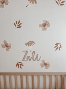 Custom Wooden Wall Name