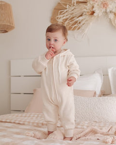 'Little Love' Hoodie Zip Romper (2 Colours)