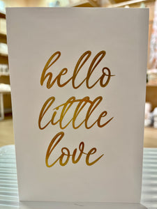 Card - Hello Little Love