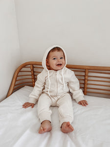 'Little Love' Hoodie Zip Romper (2 Colours)