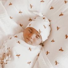 Load image into Gallery viewer, Bamboo Knotted Beanie - Honey Bee