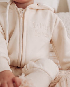 'Little Love' Hoodie Zip Romper (2 Colours)