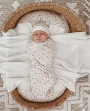 Load image into Gallery viewer, Blossom Bamboo Jersey Stretch Swaddle