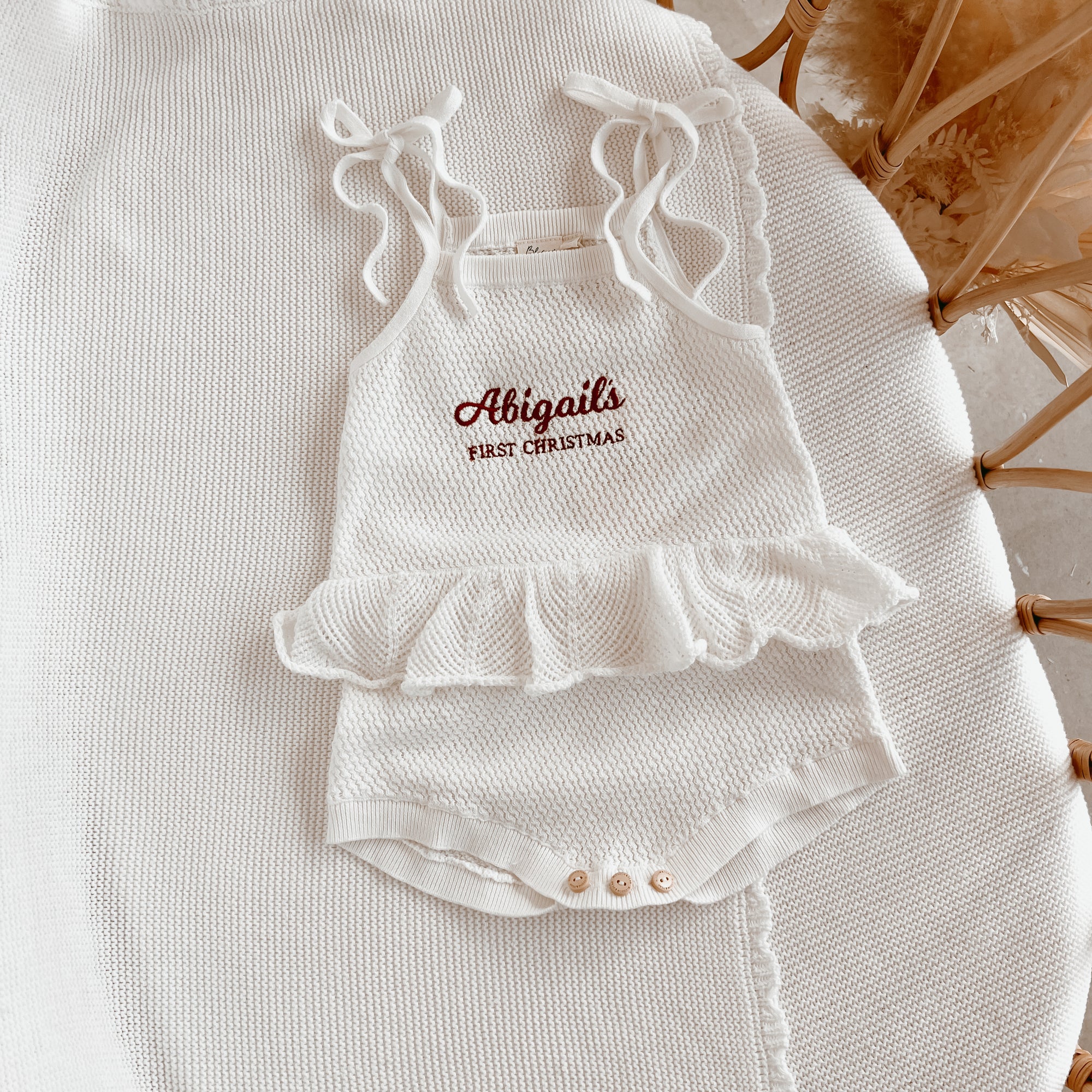 Pearl Knit Romper