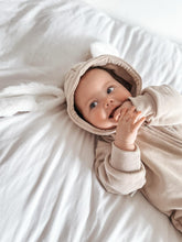 Load image into Gallery viewer, Flopsy Zip Romper - Biscuit