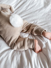 Load image into Gallery viewer, Flopsy Zip Romper - Biscuit