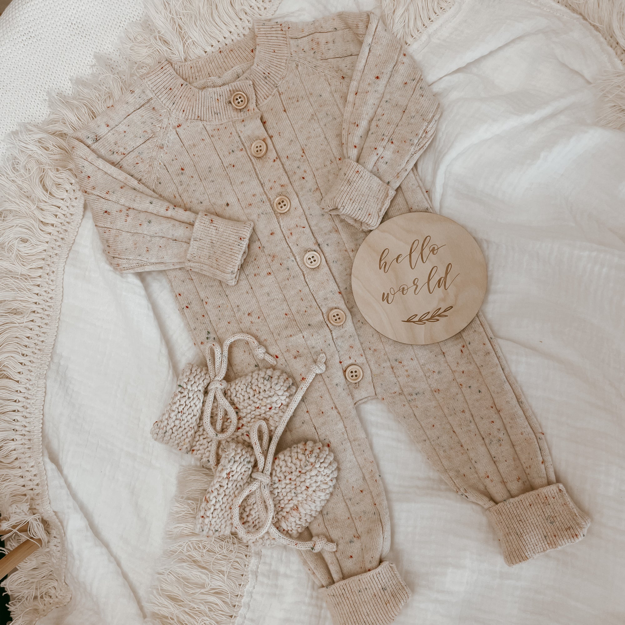 Individual Engraved Wooden Milestone Plaques-10CM
