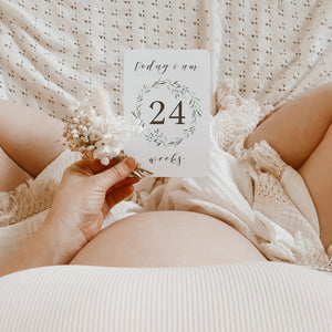 SALE Pregnancy Milestone Cards - Lush Collection
