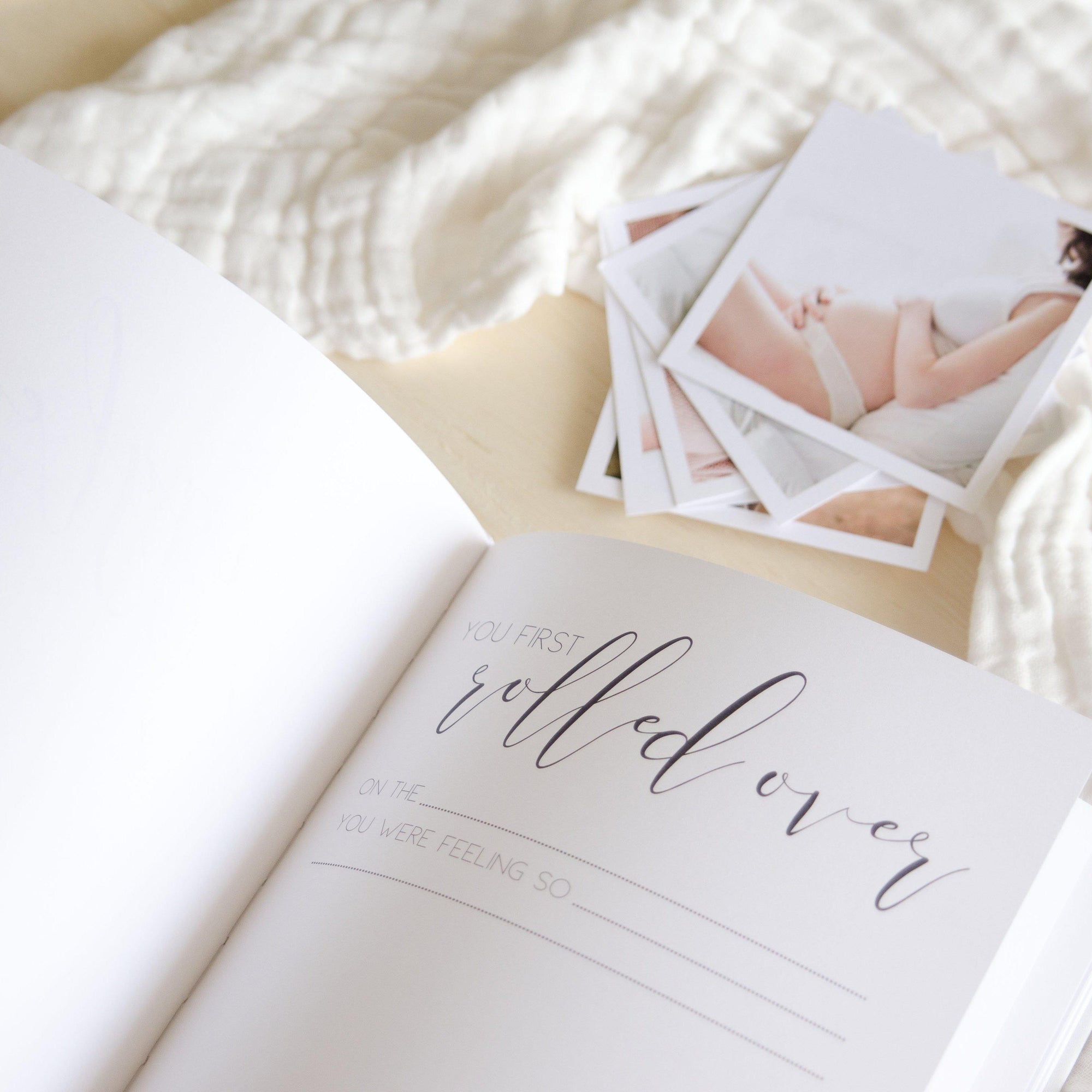 Hello Little Love - Baby Memory Book Blossom and Pear 