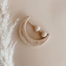 Load image into Gallery viewer, Wooden Moon Rattle - Non-Personalised