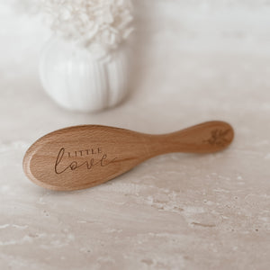 'Little Love' Wooden Baby Brush