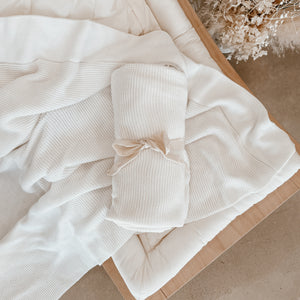 Heirloom Classic Knit Blanket - 100% Cotton