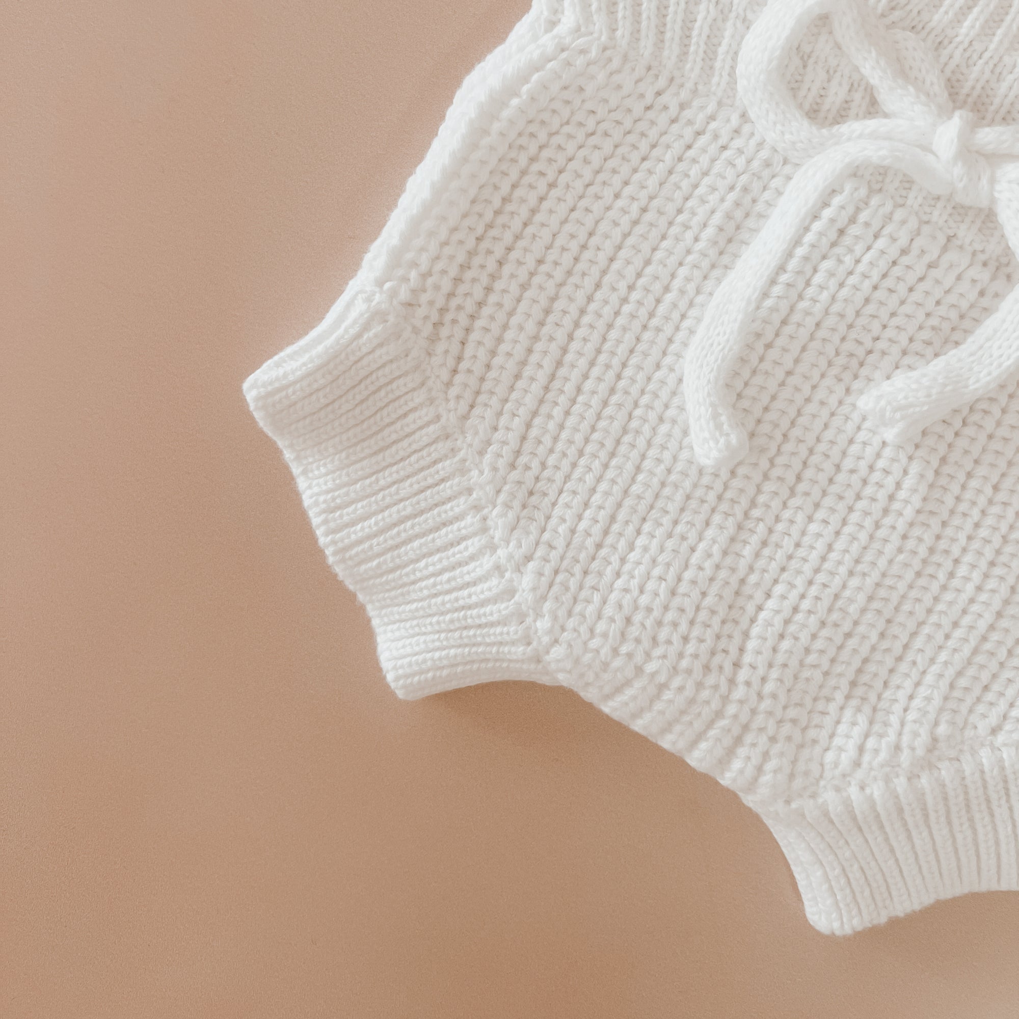Mini Knit Shorties - Milk