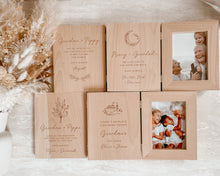 Load image into Gallery viewer, Generations Quote Personalised Wooden Photo Frame