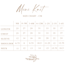 Load image into Gallery viewer, Mini Knit Sweater - Powder Blue
