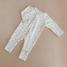 Load image into Gallery viewer, Long Sleeve Baby Zip Growsuit