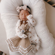 Load image into Gallery viewer, Fawn - Heirloom Crochet Lovey Comforter