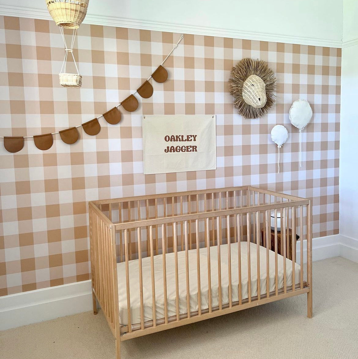 Custom Canvas Name Banner - Vinyl Text