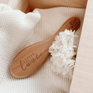 'Little Love' Wooden Baby Brush