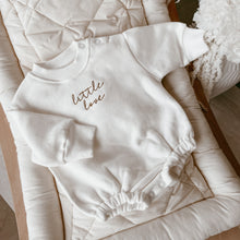 Load image into Gallery viewer, Milk &#39;Little Love&#39; Long Sleeve Bubble Romper